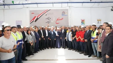 أربع وزراء يقومون بزيارة مصانع شركة النصر للسيارات