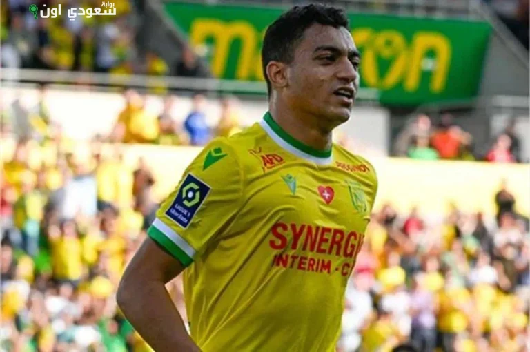 مصطفى محمد مهاجم نانت الفرنسي