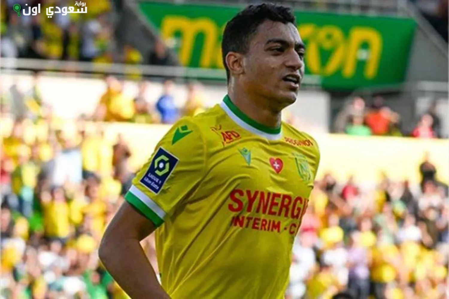 مصطفى محمد مهاجم نانت الفرنسي