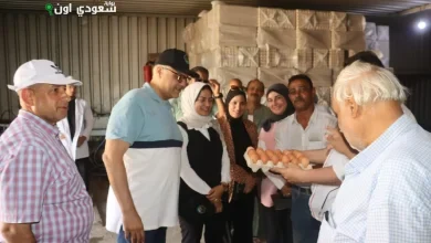 محافظ القليوبية يتفقد مشروع "30 مليون بيضة" بالخانكة