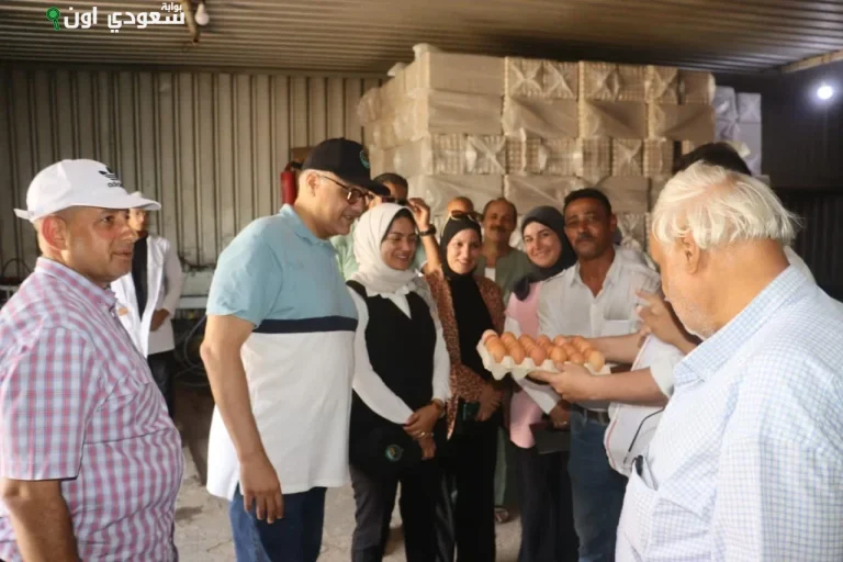 محافظ القليوبية يتفقد مشروع "30 مليون بيضة" بالخانكة