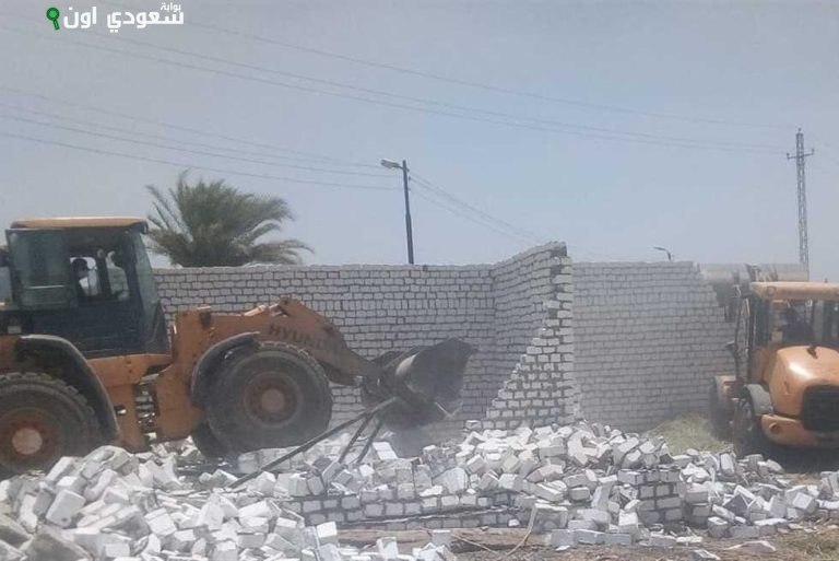 إزالة 570 حالة تعدي في موجة إزالة التعديات ببني سويف