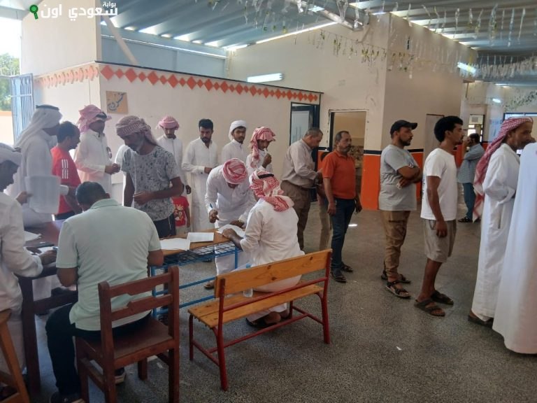 إقبال كثيف للناخبين على لجان دهب بجنوب سيناء لانتخابات الشيوخ