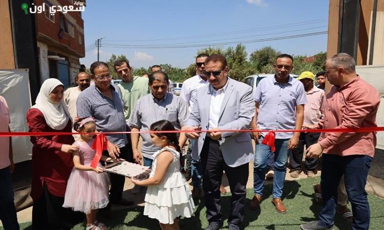 افتتاح محطة رفع صرف صحي بقرية سرسموس ضمن مبادرة حياة كريمة بالمنوفية