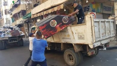 إزالة 374 حالة إشغال طريق خلال حملات بمراكز البحيرة