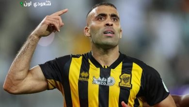 المهاجم المغربي عبد الرزاق حمد الله
