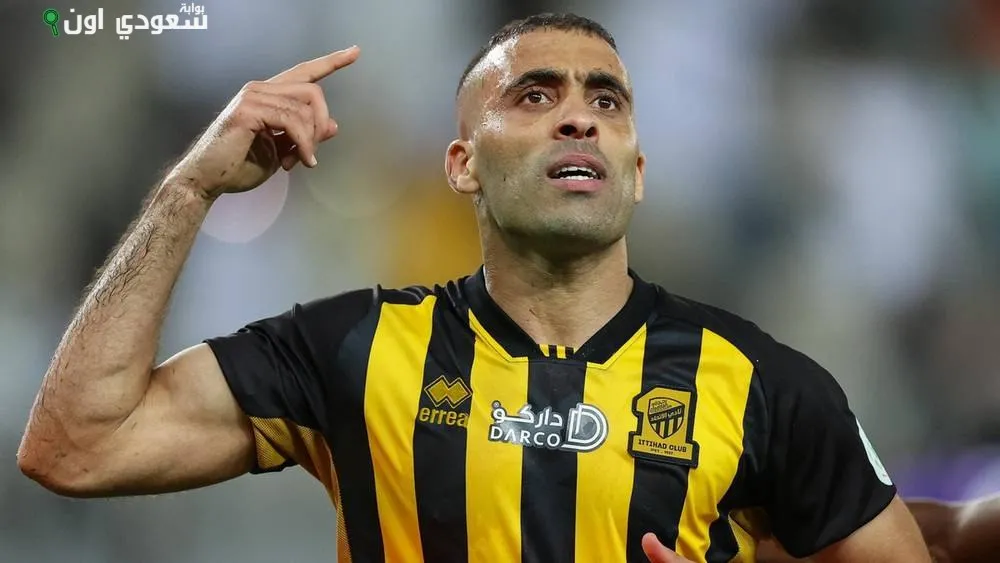 المهاجم المغربي عبد الرزاق حمد الله