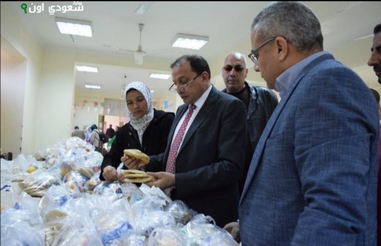 زيارة رئيس جامعة بني سويف للمدينة الجامعية