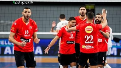 الفريق الأول للكرة الطائرة رجال بالنادي الأهلي