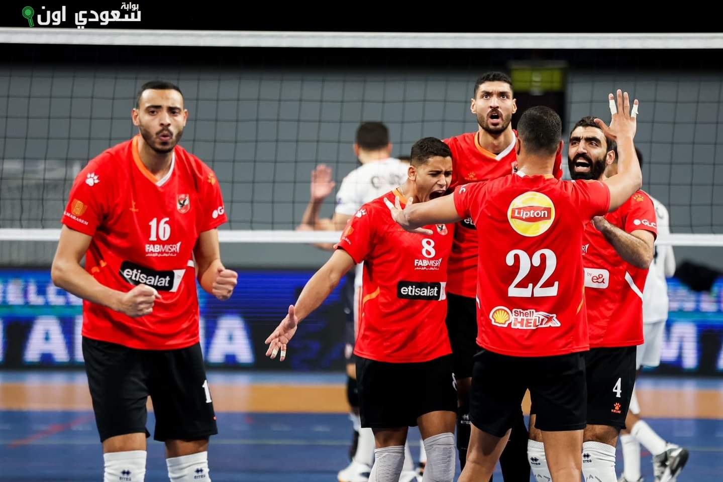 الفريق الأول للكرة الطائرة رجال بالنادي الأهلي