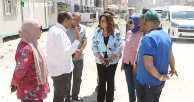 محافظ دمياط يقوم بجولة ميدانية لمشروعات الرصف والتطوير