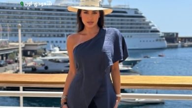 ياسمين صبري تبرق بأبهى حلة في أحدث إطلالة