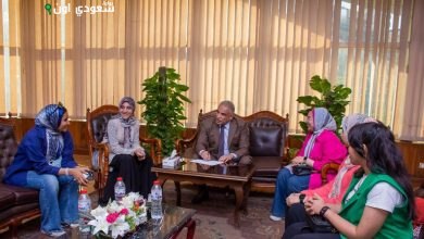 اجتماع رئيس جامعة طنطا مع الطبيبات للاستماع لمطالبهن وشكاواهن