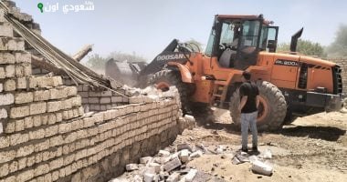 إزالة 36 حالة تعدٍ على الأراضي الزراعية بأملاك الدولة بالبحيرة