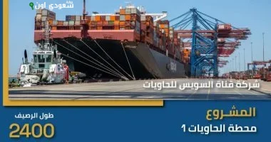 محطة الحاويات 1 شرق بورسعيد تعزز مكانة مصر اللوجستية العالمية