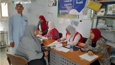 مليون وثمانمائة وخمسون ألف مواطن بالشرقية يستفيدون من حملة صحية