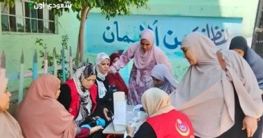 توزيع واسع لفرق مبادرة "100 يوم صحة" في المقرات الانتخابية بالشرقية
