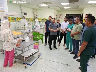 مدير الرعاية الصحية بالأقصر يتفقد خمس مستشفيات لخدمة المواطنين