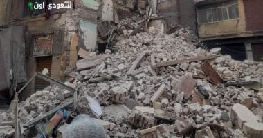 حى الجمرك بالإسكندرية: عقار منهار منذ 15 عاما دون هدم