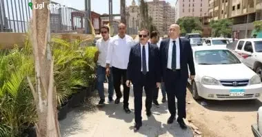 محافظ المنوفية يزور تطوير كورنيش وممشى شبين الكوم