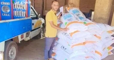 ضبط 9 مخالفات ومصادرة 25 طن سلع مجهولة المصدر بجرجا