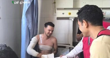 بطل حريق بنها