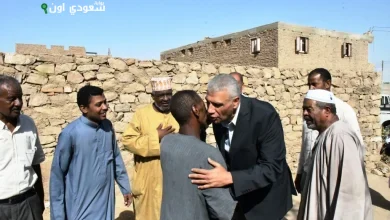 أهالي أبو الريش قبلي يشيدون بمحافظ أسوان