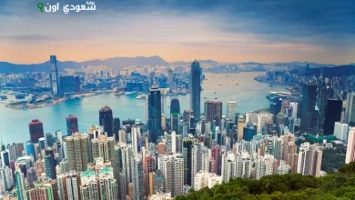 طقس مشمس ورطب في هونج كونج