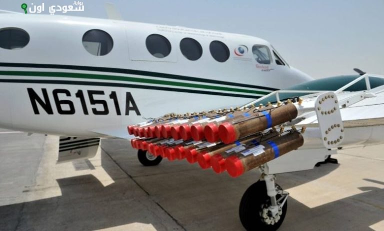 نجاح برنامج الاستمطار في زيادة الهاطل المطري على شمال شرق الرياض