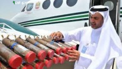 مطر غزير في رماح بعد عملية استمطار ناجحة وسط حرارة مرتفعة