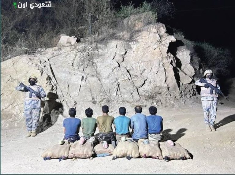 جازان: القبض على ستة مخالفين