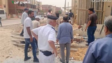 إزالة 56 إشغالاً في مدينة العاشر من رمضان