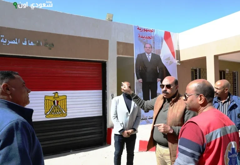 محافظ أسوان يقوم بجولة تفقدية لمشروعات حياة كريمة