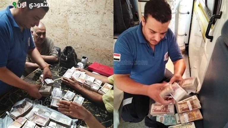 سائق ومسعف في بني سويف يجدان مليون ونصف جنيه بحادث السير