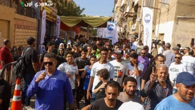 المشاركة في الانتخابات, مسيرة حاشدة بورسعيد, تصويت الناخبين في مصر, انتخابات مجلس الشيوخ, تأمين العملية الانتخابية, المواطنين في بورسعيد, حي المناخ بورسعيد, الانتخابات في مصر, الناخبين في بورسعيد, تحيا مصر