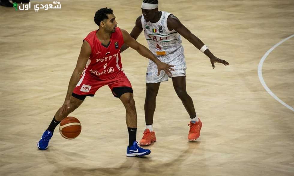 منتخب مصر لكرة السلة أمام السنغال