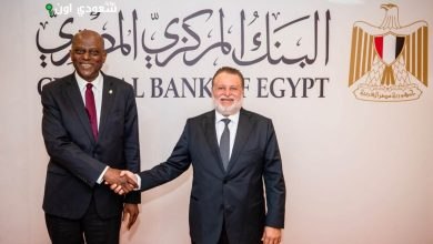 الإفريقية استقبل البنك المركزي المصري