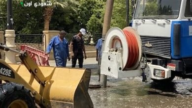 شركة مياه الأقصر تعلن كسر مفاجئ بخط نادى التجديف