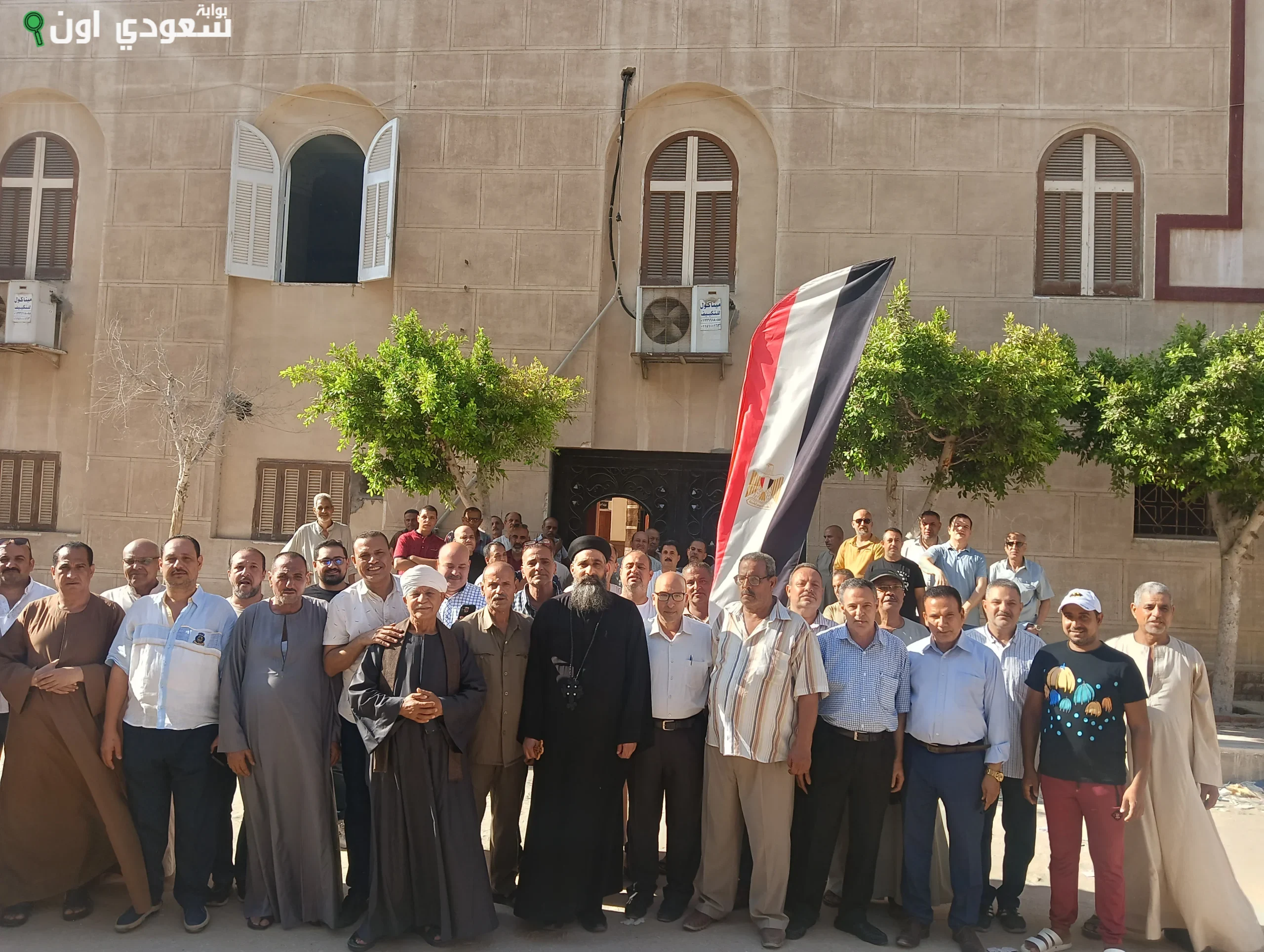 كنيسة مار جرجس بالإسماعيلية تنظم مسيرة للتشجيع على المشاركة في الانتخابات المقبلة