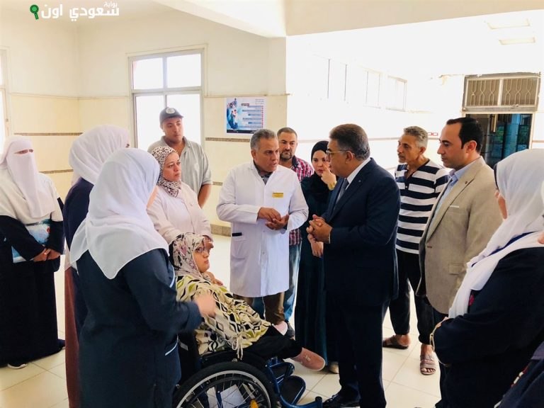 محافظ الدقهلية يزور مستشفى شبراهور ويشدد على الرعاية الطبية