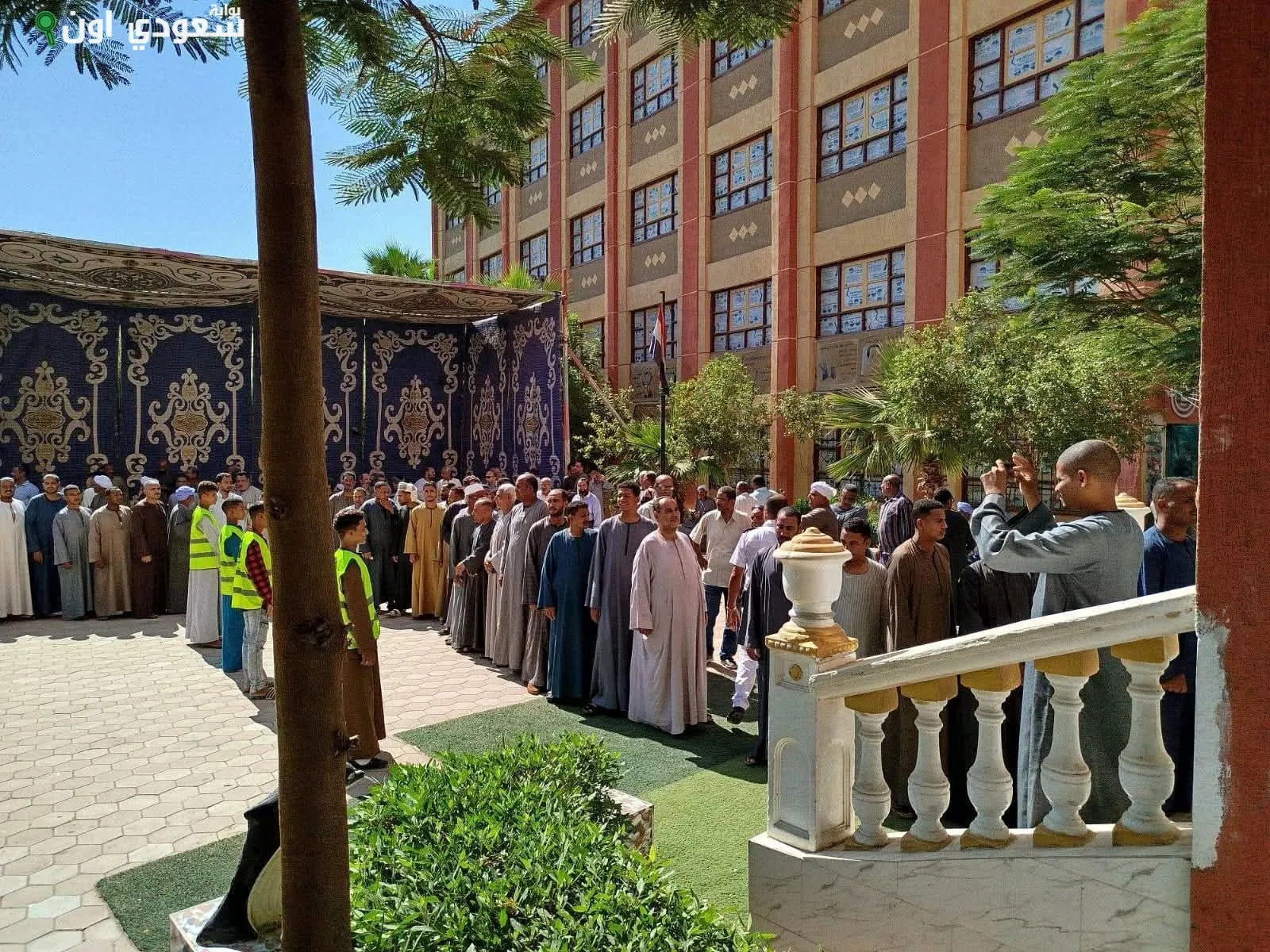 إقبال ملحوظ على لجان دشنا بقنا خلال انتخابات الشيوخ