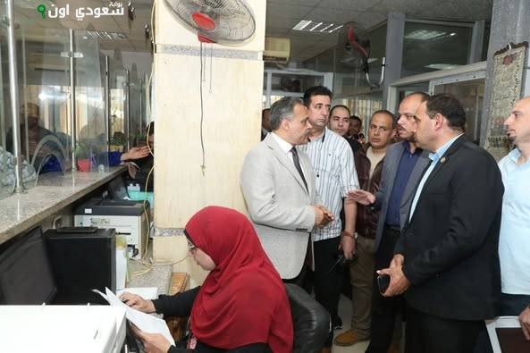 محافظ الشرقية يراقب تقدم العمل بالمركز التكنولوجي بمنيا القمح