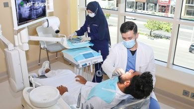 قسم الأسنان بمستشفى الدكتور سليمان الحبيب في جدة.