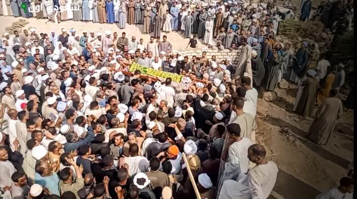 أسوان تودع الشيخ تقادم الليثي رمز المصالحات وسط الحزن