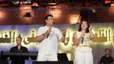 كنزي تركي تشارك إيهاب توفيق الغناء في مهرجان القلعة
