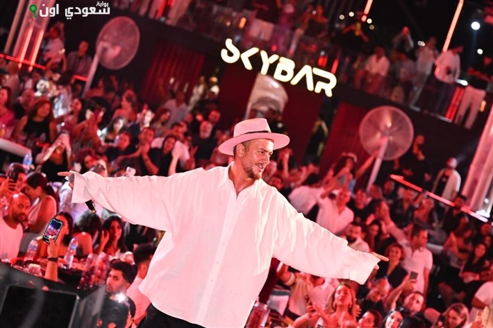 الصورة الرئيسية للمقال: سعد لمجرد يشعل أجواء العلمين الجديدة بحفل كامل العدد
