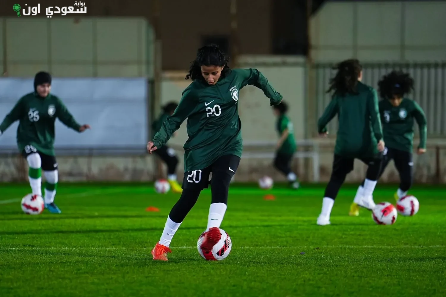 معسكر المنتخب السعودي للناشئات لكرة القدم