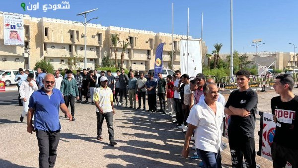 ازدحام شديد أمام لجان التصويت في شرم الشيخ لانتخابات مجلس الشيوخ