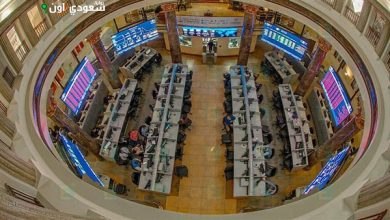 ارتفاع خمسة قطاعات في البورصة الأسبوع الماضي بفضل مواد البناء والتبغ
