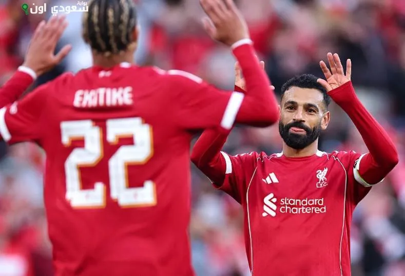 صلاح في تشكيل ليفربول الأساسي أمام كريستال بالاس اليوم